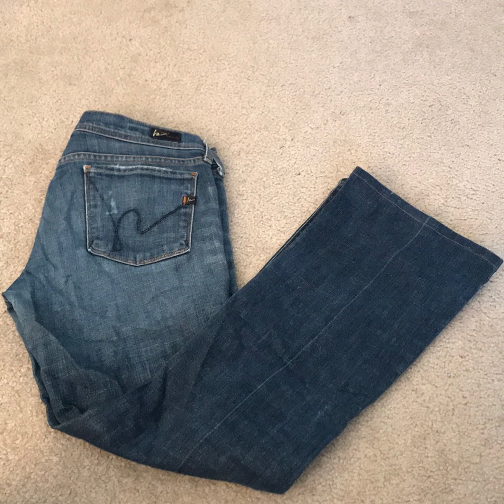 Citizens of Humanity Ingrid Sz 31 Low Waist Flair